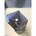 Hurtownia luksusowa szklana mroźna cząstka 250 ml płyn z mydłem metalowy dozownik pompowy szklana butelka